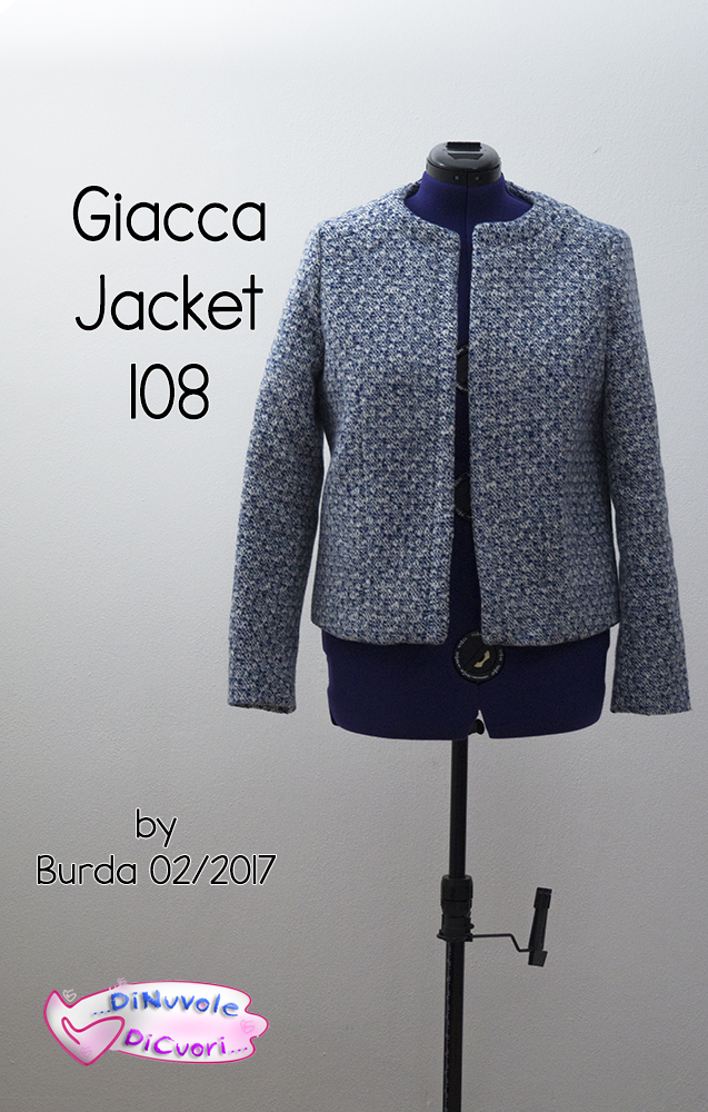 Giacca tipo Chanel 108 Burda 02 2017 